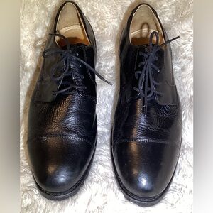 Belvedere duke men’s Black Leather Oxford shoes size 10EEE